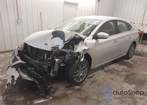 2016 Nissan Sentra Fe+ S/S/Sl/Sr/Sv z USA, uszkodzony, nr VIN 3N1AB7AP3GY276162